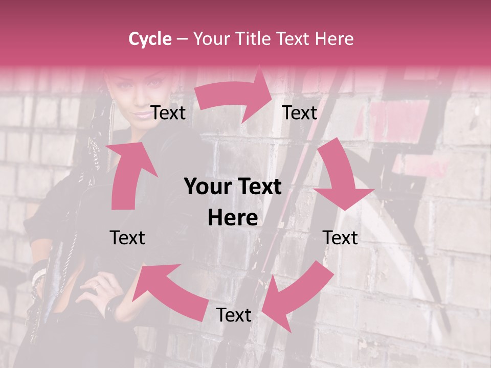 Lady Girlfriend Cute PowerPoint Template