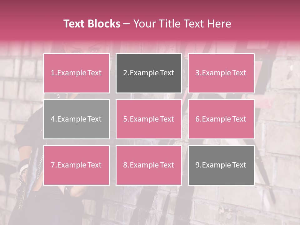 Lady Girlfriend Cute PowerPoint Template