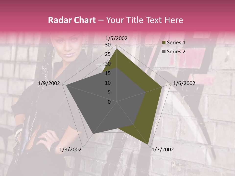 Lady Girlfriend Cute PowerPoint Template