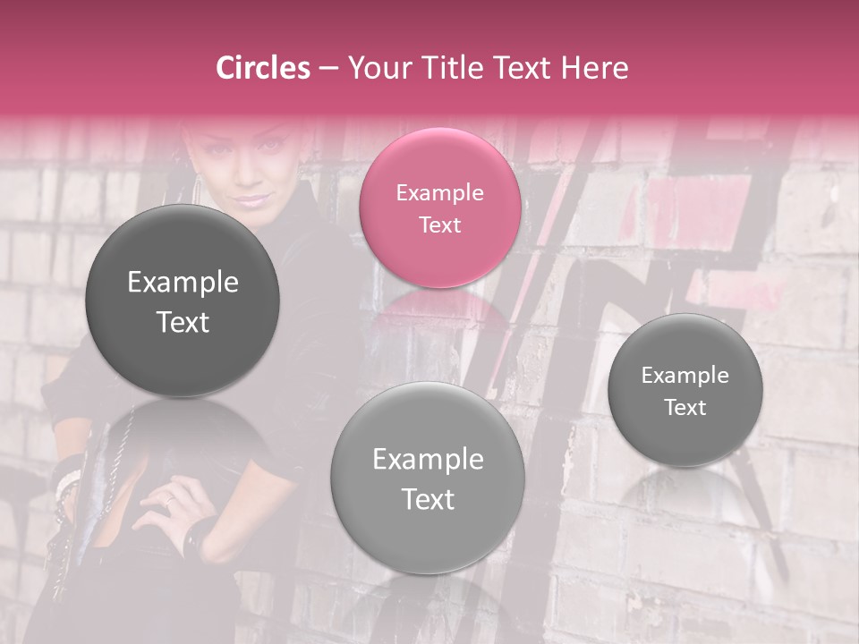 Lady Girlfriend Cute PowerPoint Template