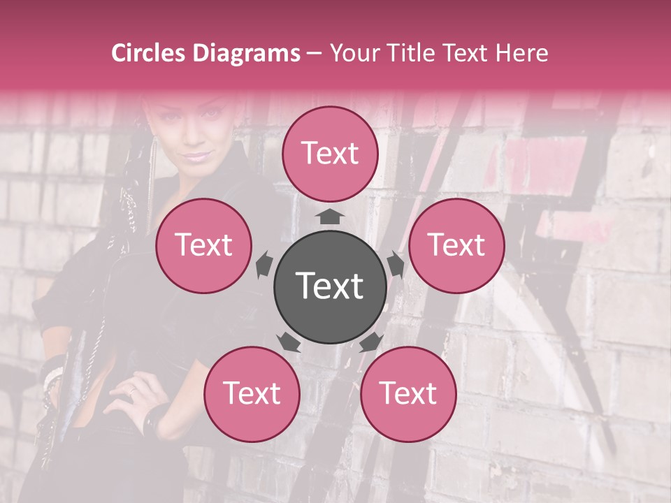 Lady Girlfriend Cute PowerPoint Template