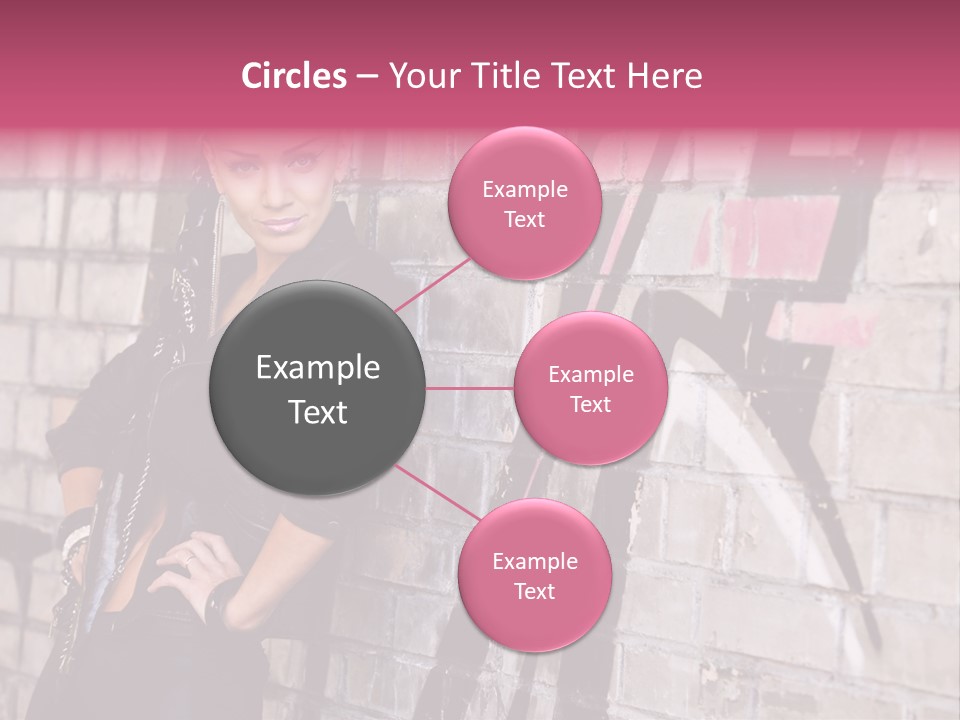 Lady Girlfriend Cute PowerPoint Template