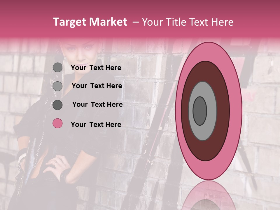 Lady Girlfriend Cute PowerPoint Template