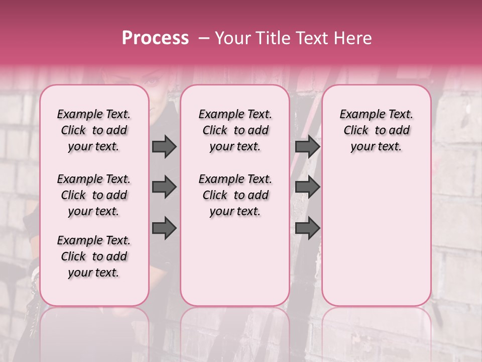 Lady Girlfriend Cute PowerPoint Template