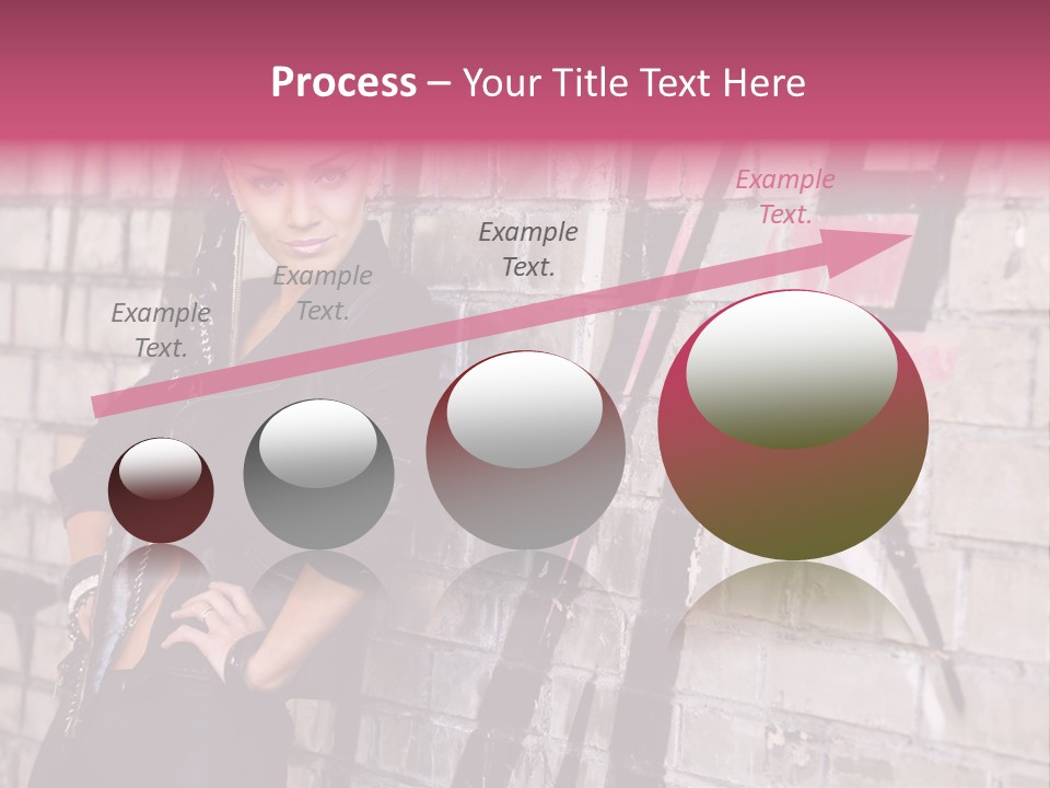 Lady Girlfriend Cute PowerPoint Template