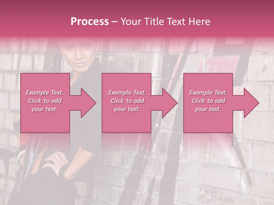 Lady Girlfriend Cute PowerPoint Template