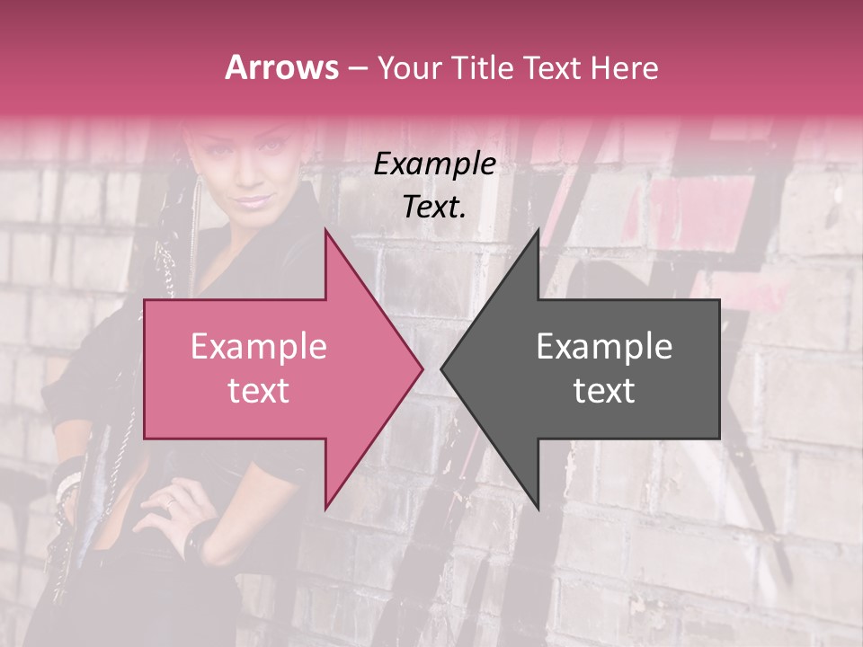 Lady Girlfriend Cute PowerPoint Template