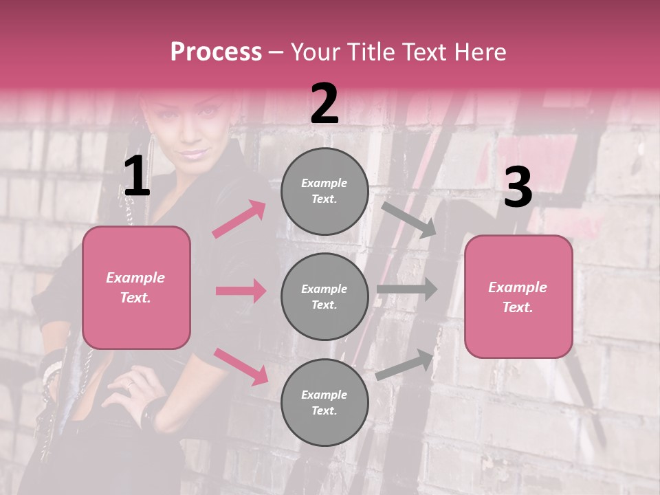 Lady Girlfriend Cute PowerPoint Template