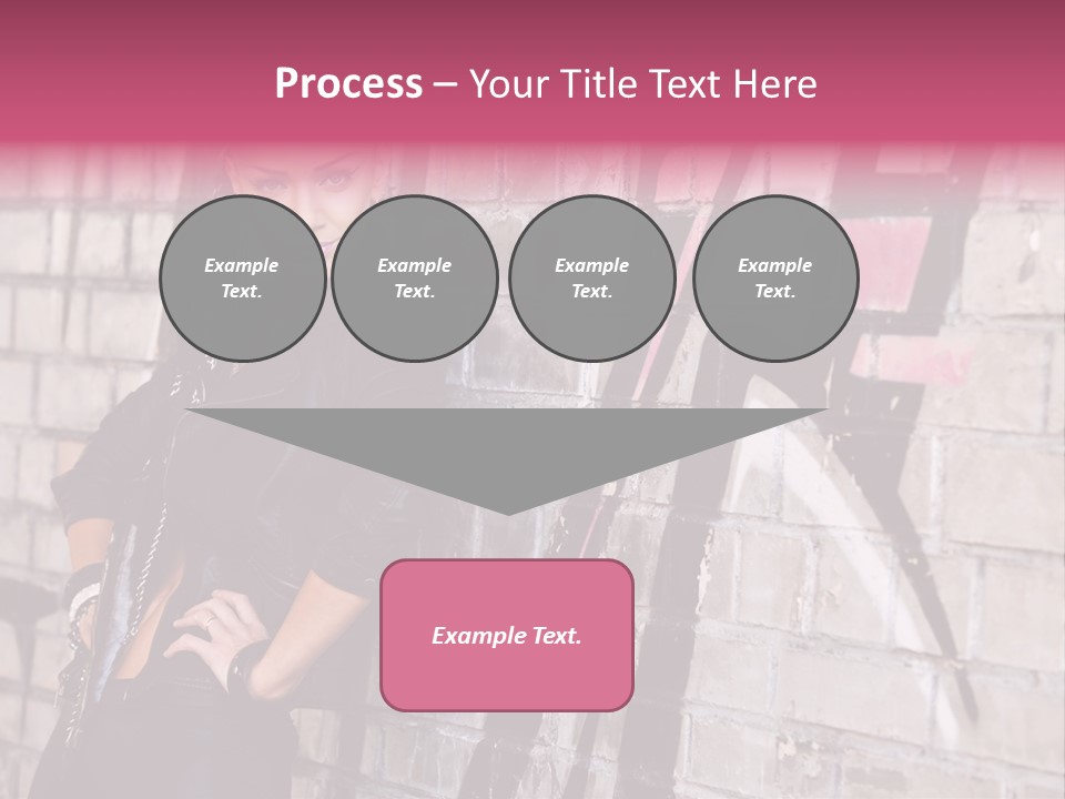 Lady Girlfriend Cute PowerPoint Template