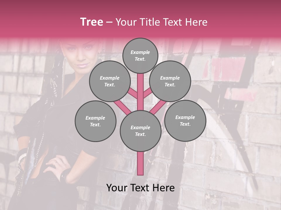 Lady Girlfriend Cute PowerPoint Template