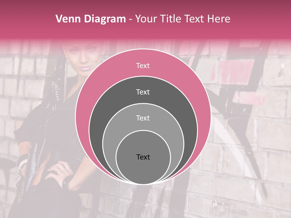 Lady Girlfriend Cute PowerPoint Template