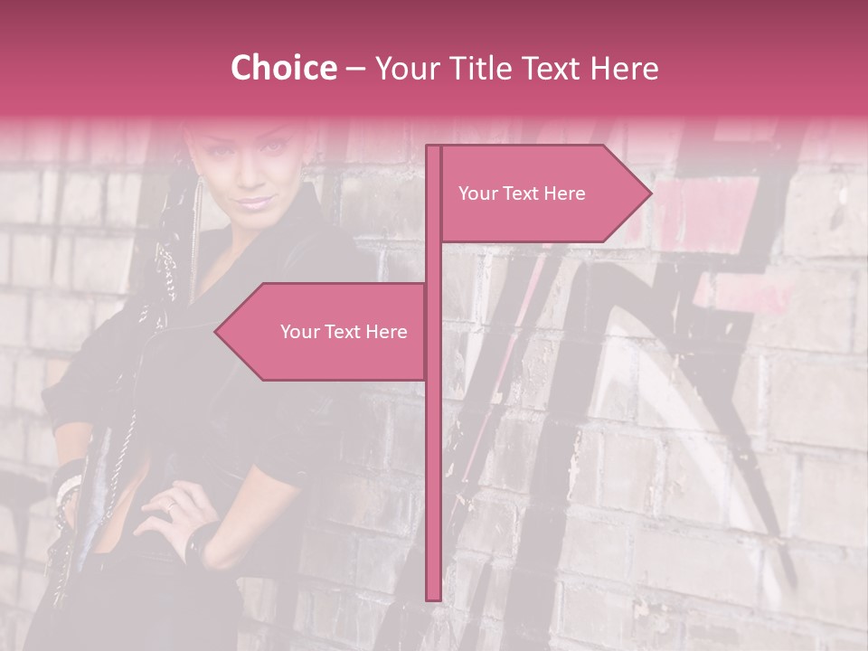 Lady Girlfriend Cute PowerPoint Template