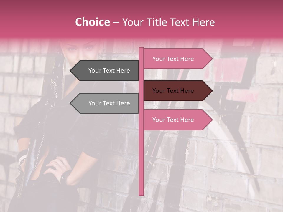 Lady Girlfriend Cute PowerPoint Template