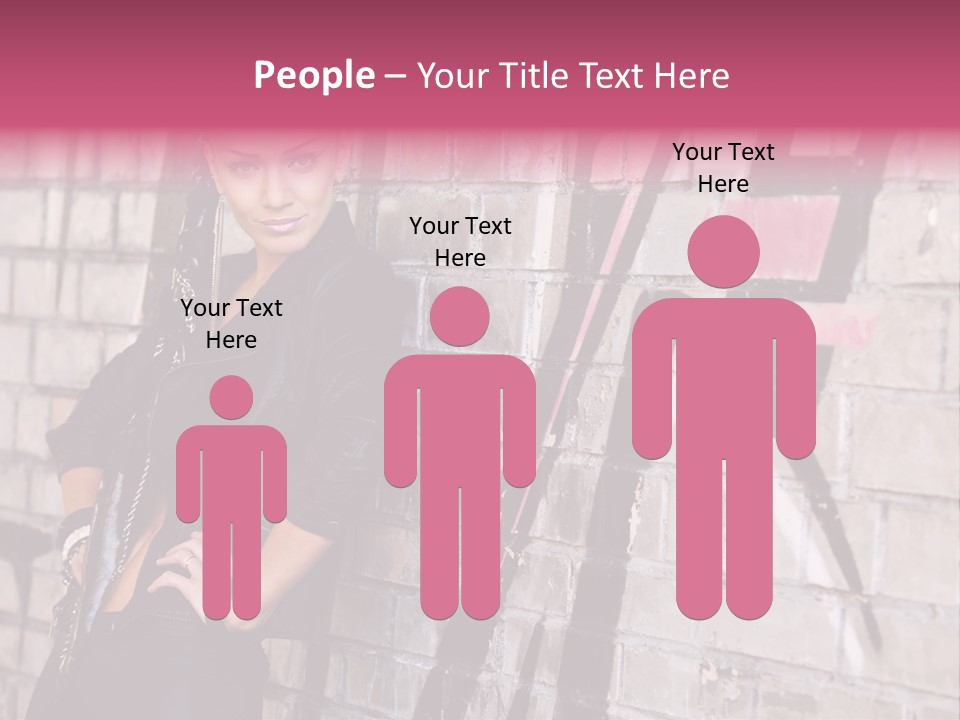 Lady Girlfriend Cute PowerPoint Template