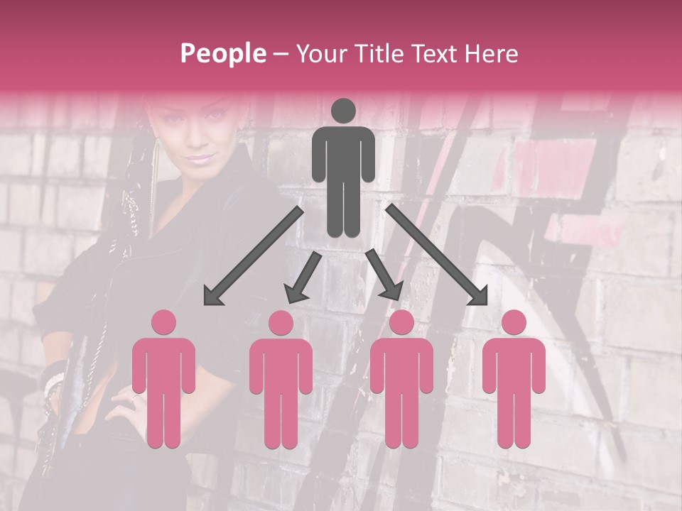 Lady Girlfriend Cute PowerPoint Template