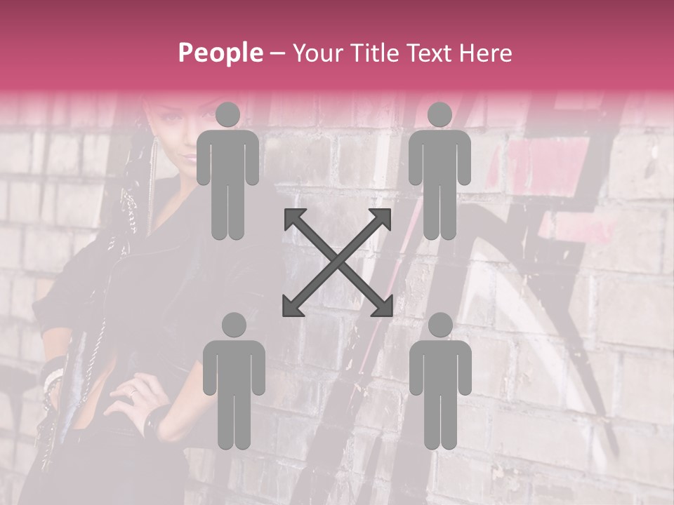 Lady Girlfriend Cute PowerPoint Template