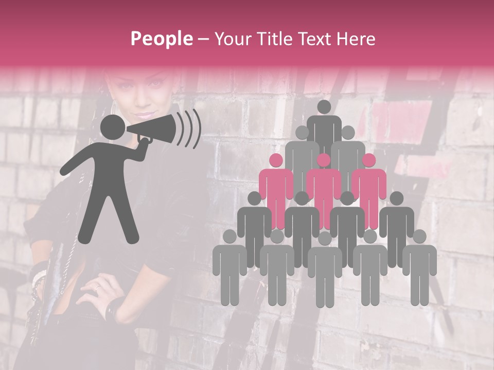 Lady Girlfriend Cute PowerPoint Template