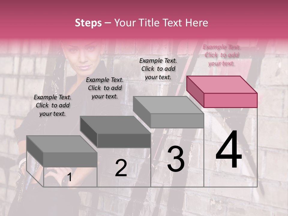 Lady Girlfriend Cute PowerPoint Template
