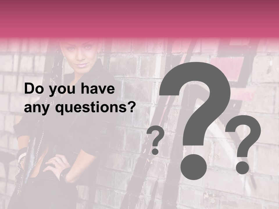 Lady Girlfriend Cute PowerPoint Template