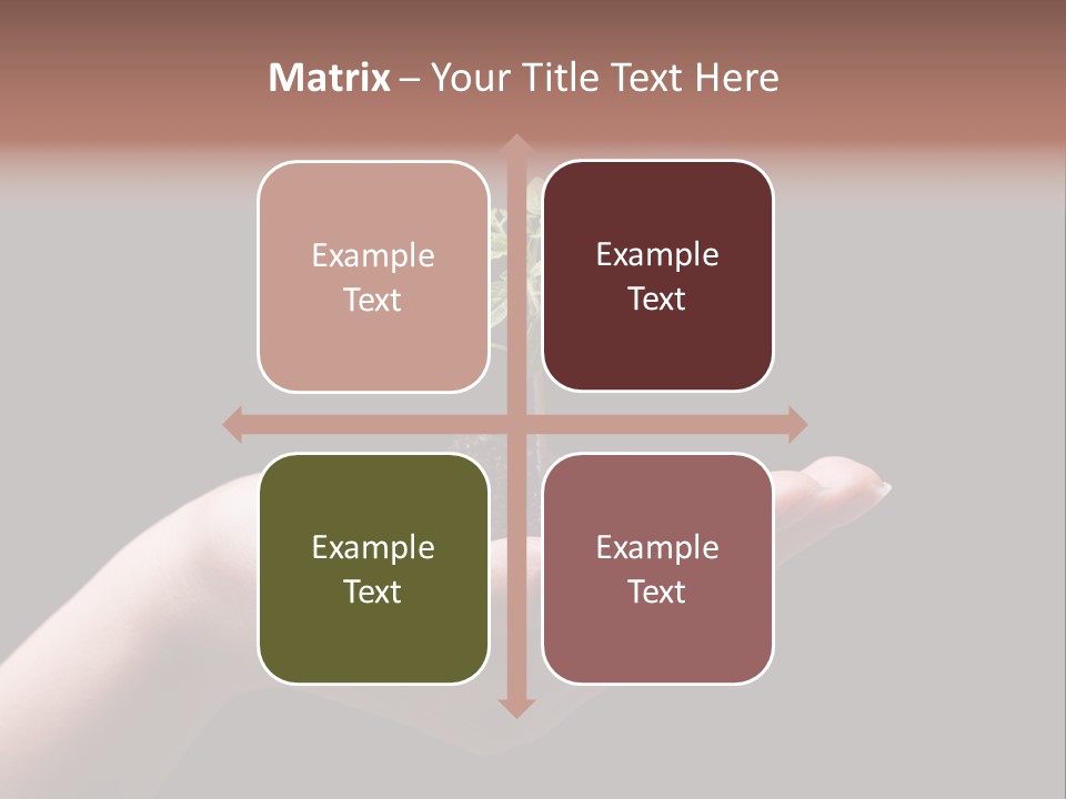 Fertile Grow Symbol PowerPoint Template