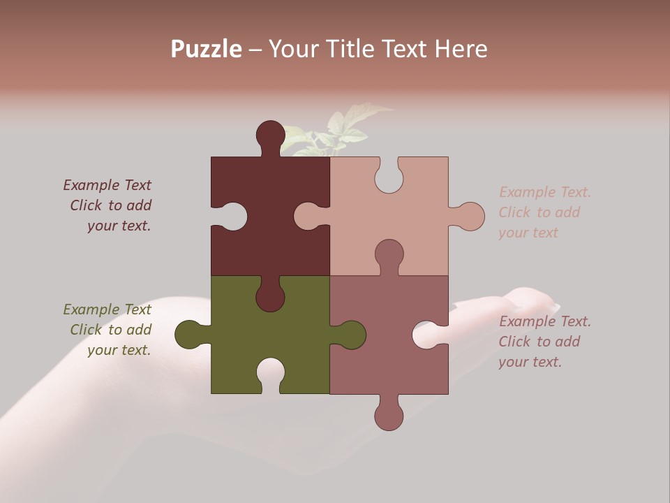 Fertile Grow Symbol PowerPoint Template