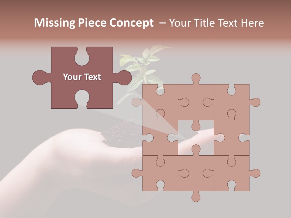 Fertile Grow Symbol PowerPoint Template