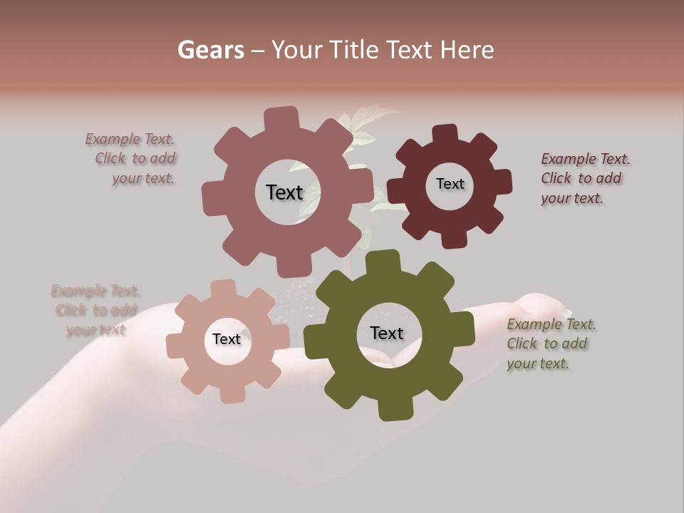Fertile Grow Symbol PowerPoint Template
