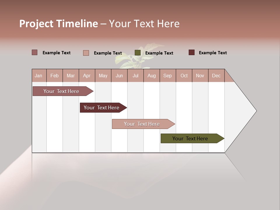 Fertile Grow Symbol PowerPoint Template