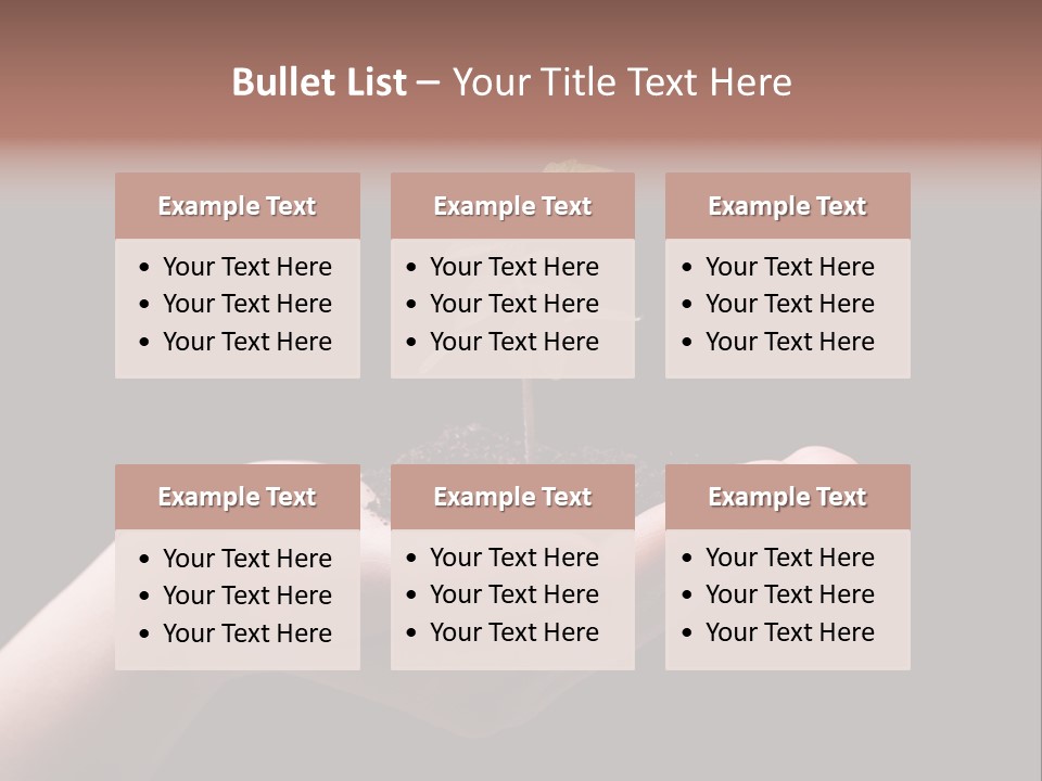 Fertile Grow Symbol PowerPoint Template