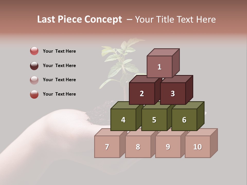 Fertile Grow Symbol PowerPoint Template