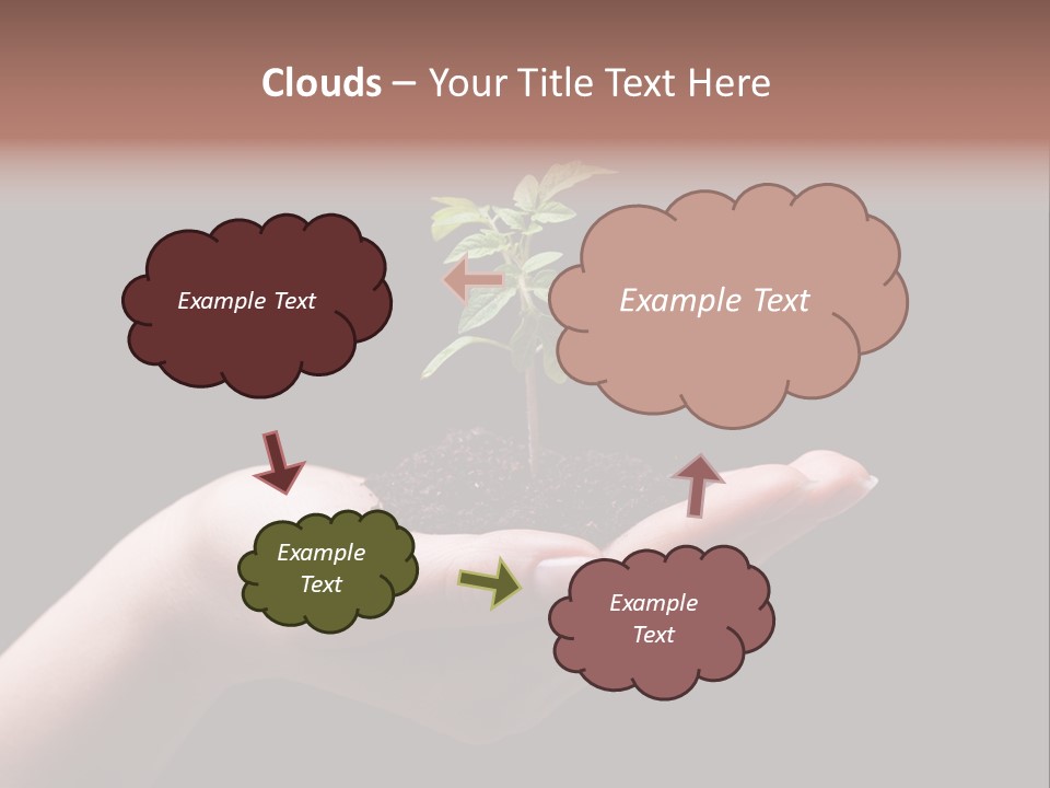 Fertile Grow Symbol PowerPoint Template