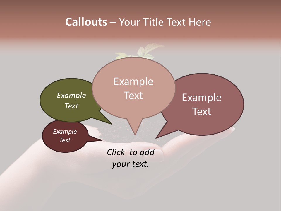 Fertile Grow Symbol PowerPoint Template
