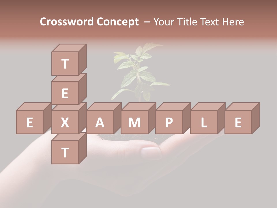 Fertile Grow Symbol PowerPoint Template