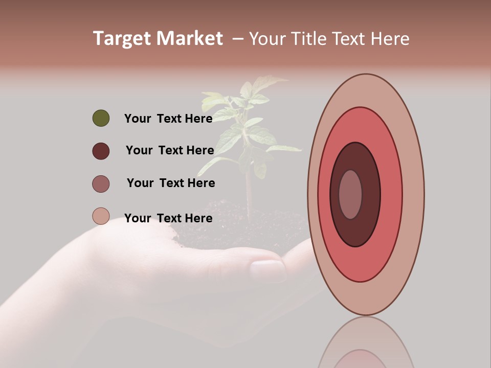 Fertile Grow Symbol PowerPoint Template