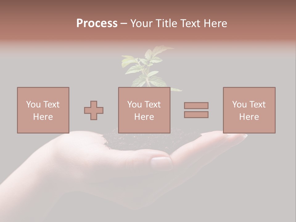 Fertile Grow Symbol PowerPoint Template