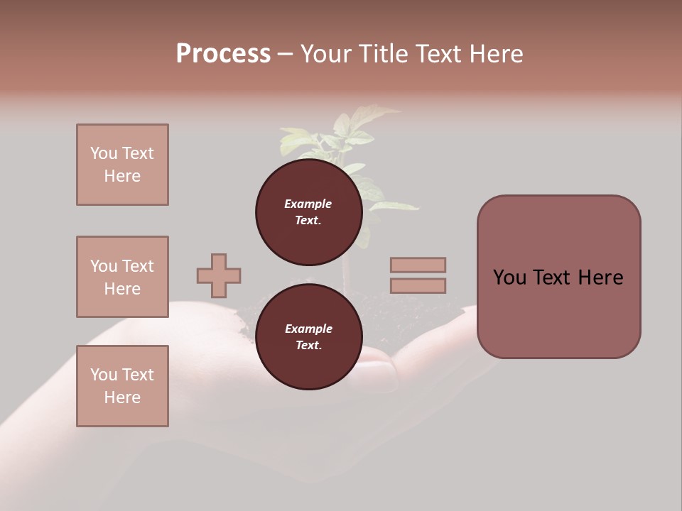 Fertile Grow Symbol PowerPoint Template