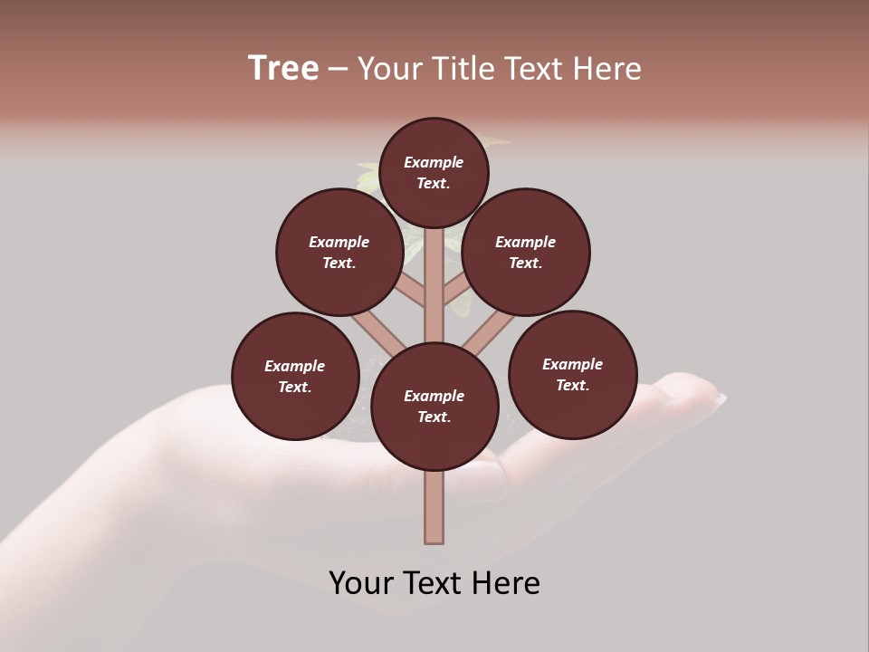 Fertile Grow Symbol PowerPoint Template