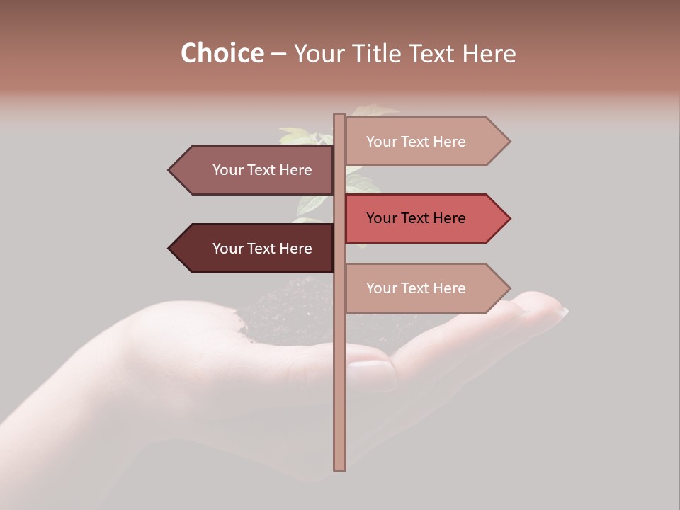 Fertile Grow Symbol PowerPoint Template
