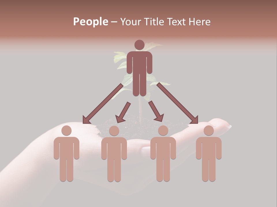 Fertile Grow Symbol PowerPoint Template