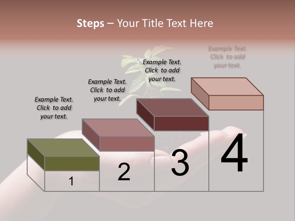 Fertile Grow Symbol PowerPoint Template