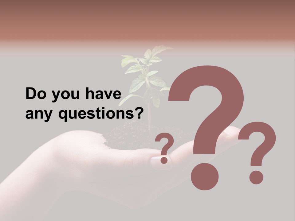 Fertile Grow Symbol PowerPoint Template