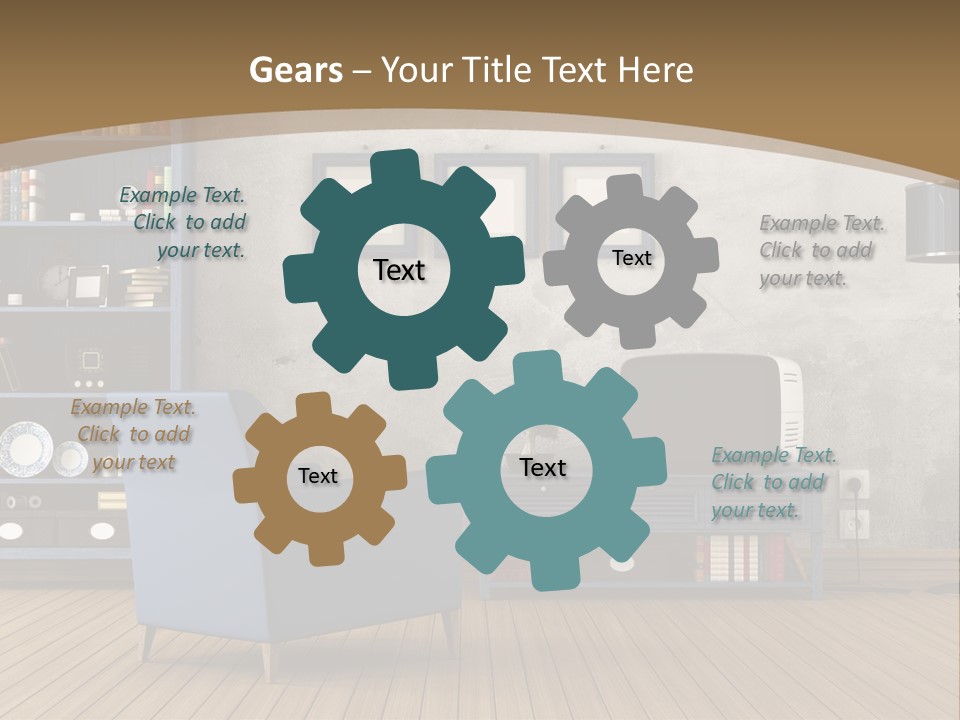 Vintage Antique Wooden PowerPoint Template