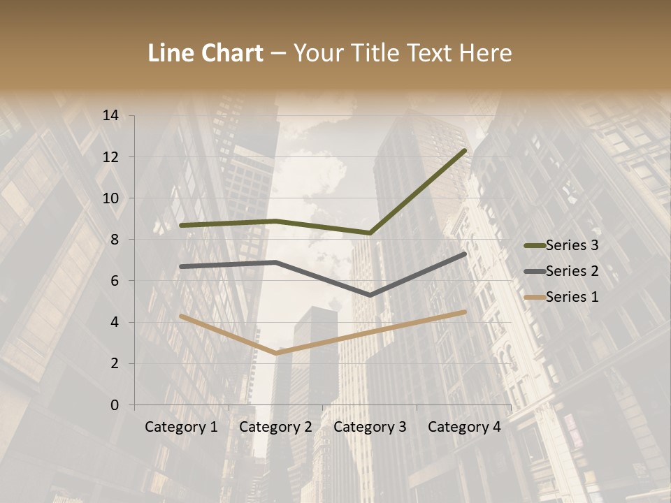 Architecture Blue Finance PowerPoint Template