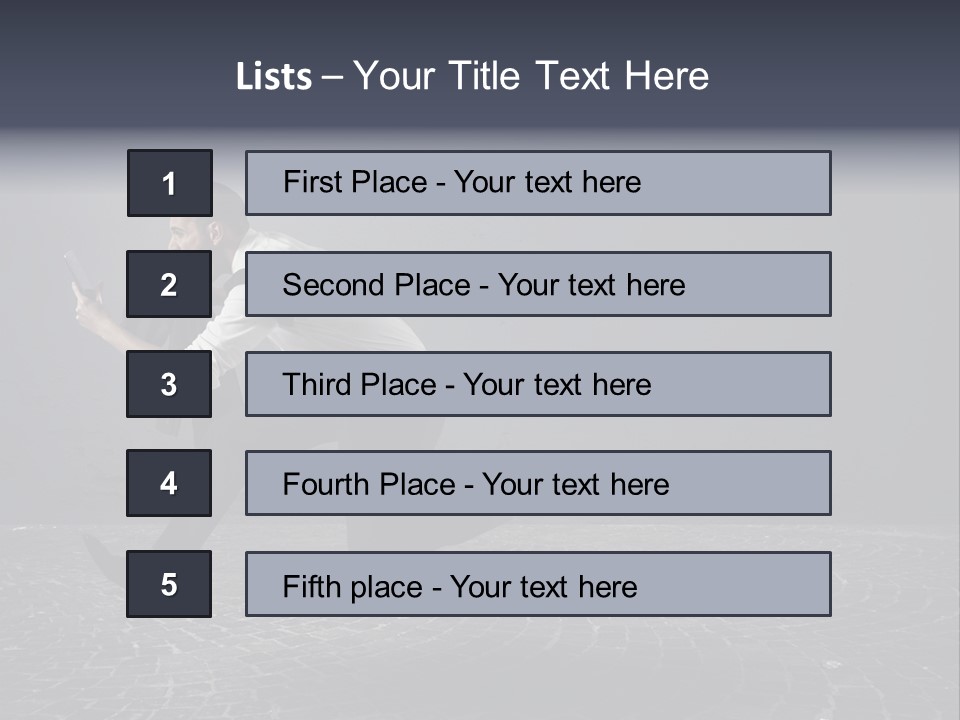 Sport Time Stressed PowerPoint Template