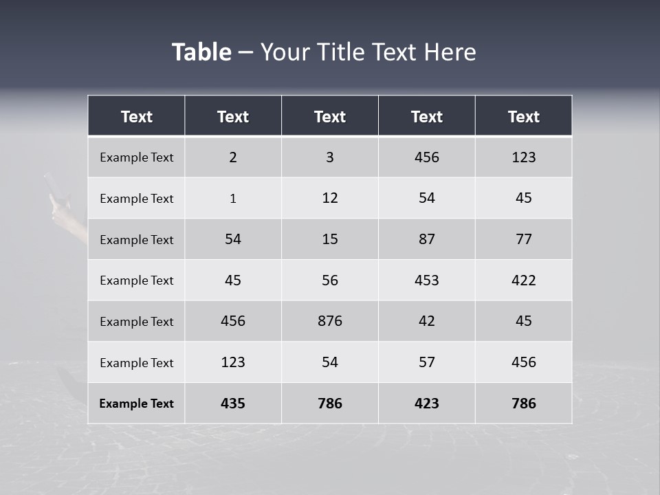 Sport Time Stressed PowerPoint Template