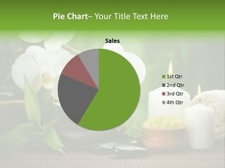 Tropical Close Up Plant PowerPoint Template