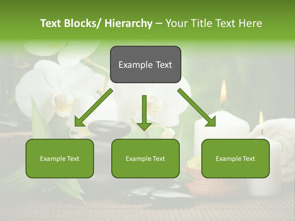 Tropical Close Up Plant PowerPoint Template