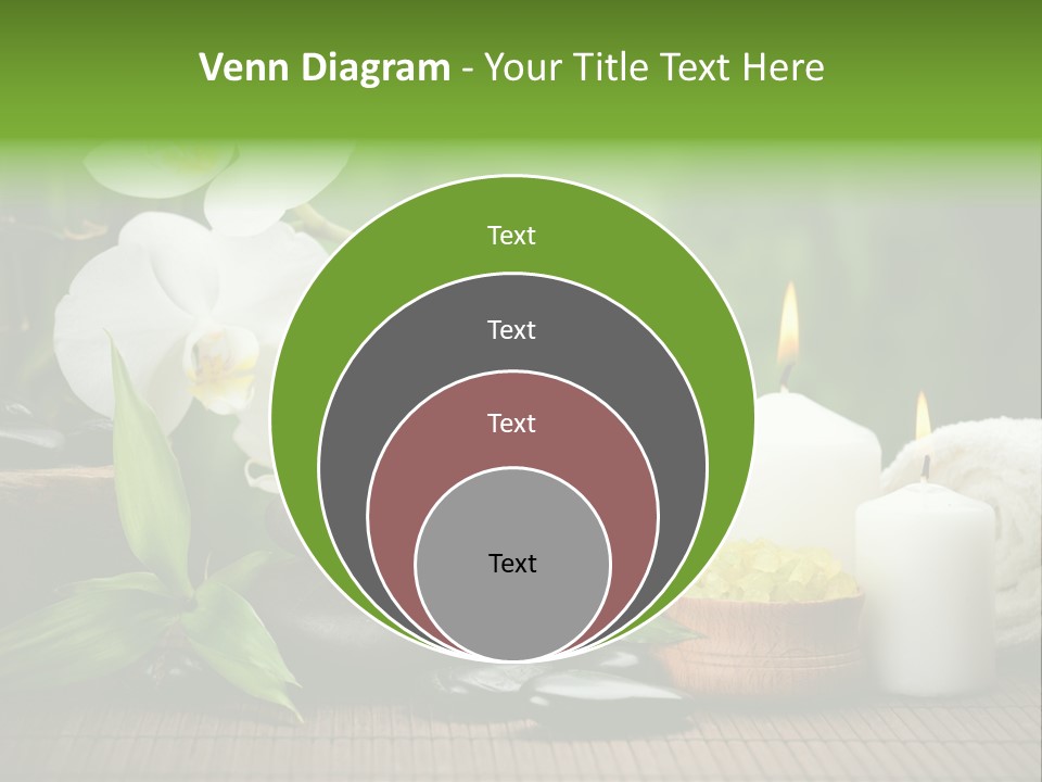 Tropical Close Up Plant PowerPoint Template