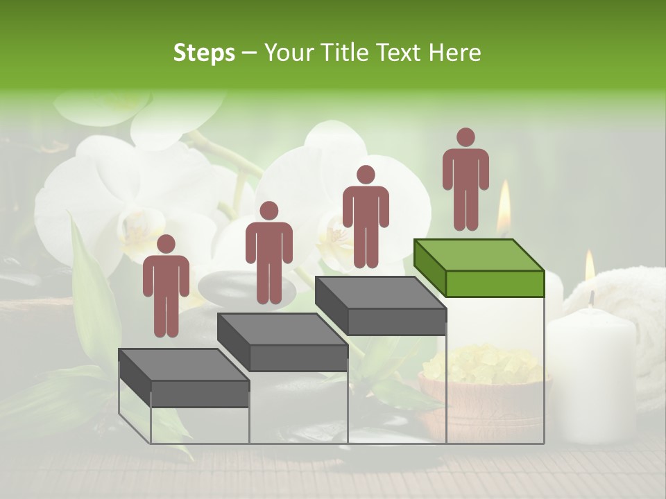Tropical Close Up Plant PowerPoint Template