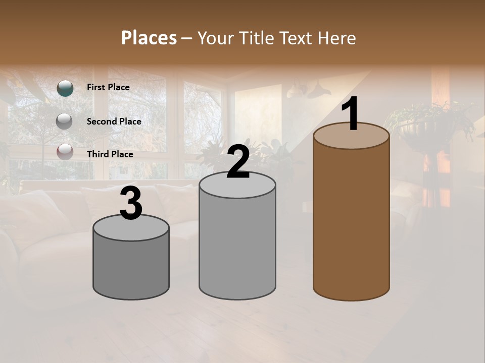 Nobody Parquet Attic PowerPoint Template